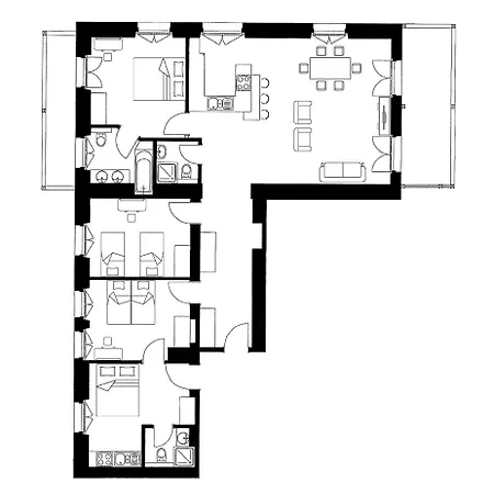 Luxury Apartment, Panoramic Mountain Views, 5 Star Facilities - 4 Bedroom *