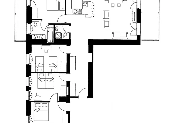 Luxury Apartment, Panoramic Mountain Views, 5 Star Facilities - 4 Bedroom *